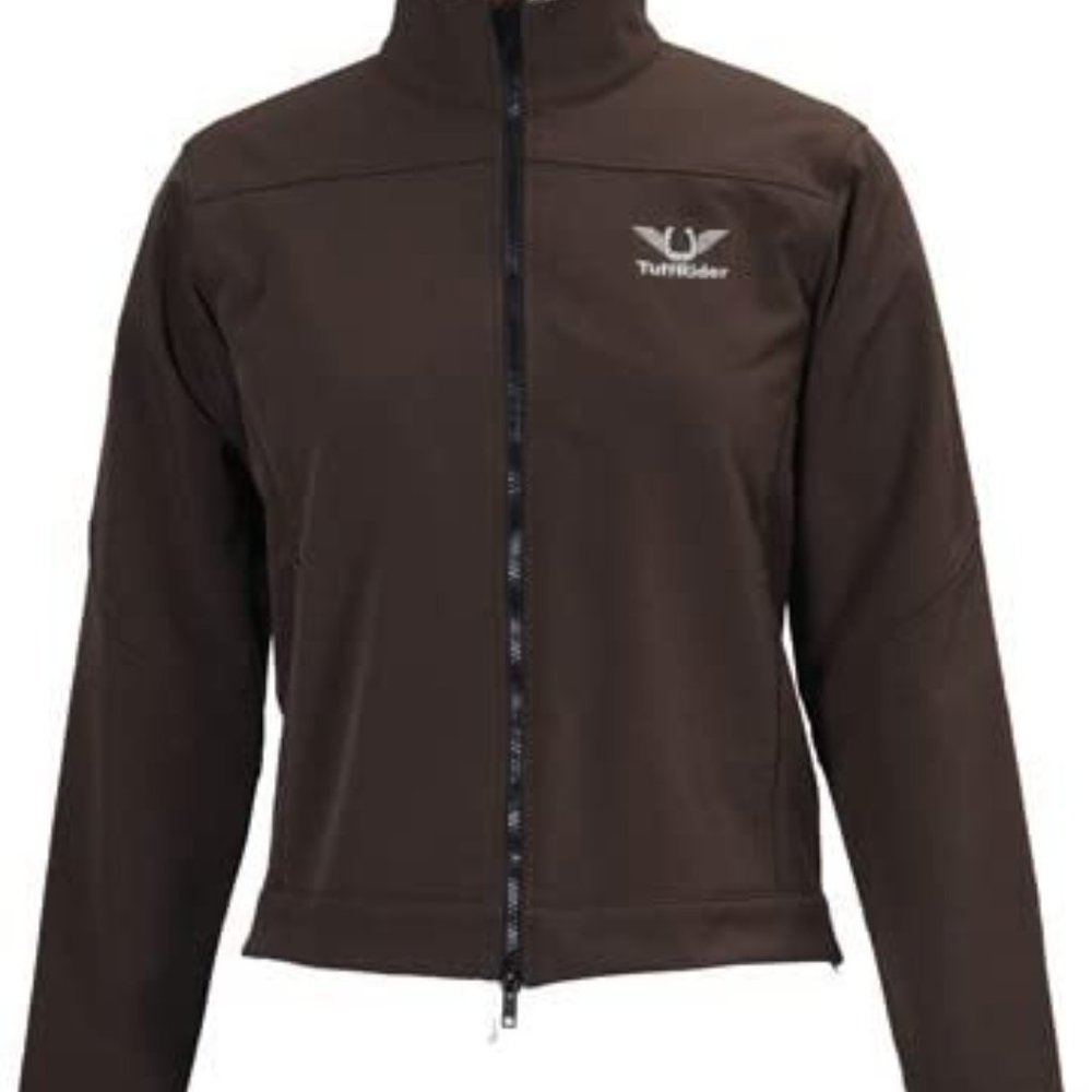 TUFFRIDER "Calgary" Softshell Jacket - Brown- Size XS
